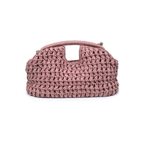 Abigail Crossbody - Mauve-Hand In Pocket