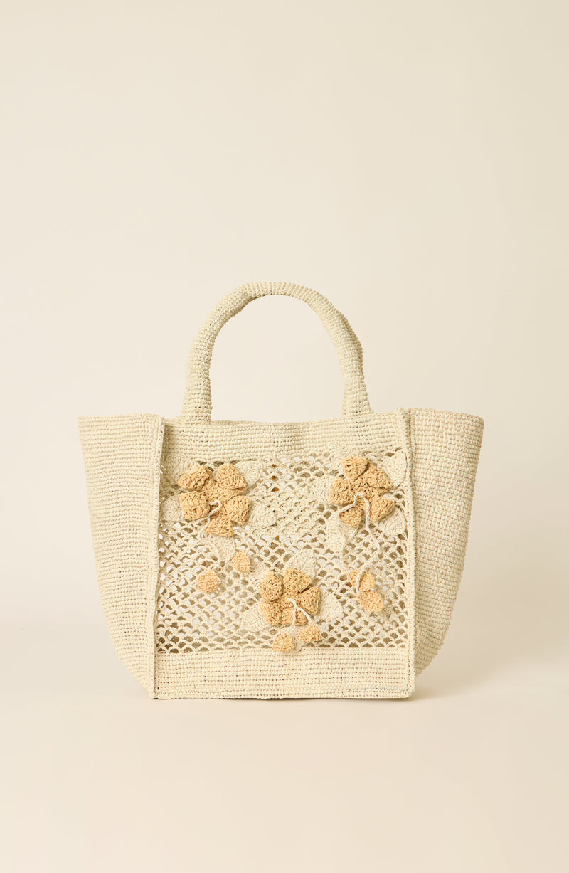 BTB Blaine Tote- White-Hand In Pocket