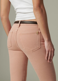 Joe's Jeans The Provocateur Petite Bootcut- Khaki Rose-Hand In Pocket