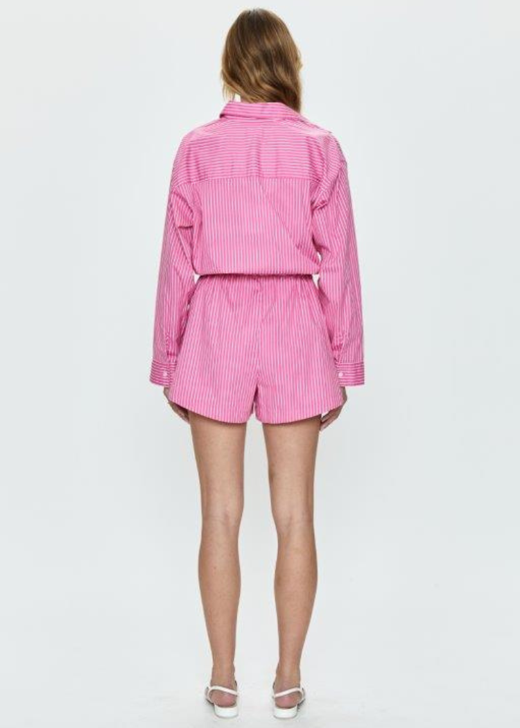 Pistola Amelie Romper - Carnation Pink ***FINAL SALE***-Hand In Pocket