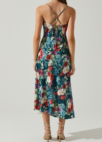 ASTR the Label Gaia Dress-Floral-***FINAL SALE***-Hand In Pocket