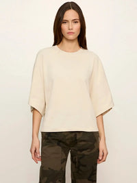 Sanctuary Haven Cape Sleeve Tee - Bone-Hand In Pocket