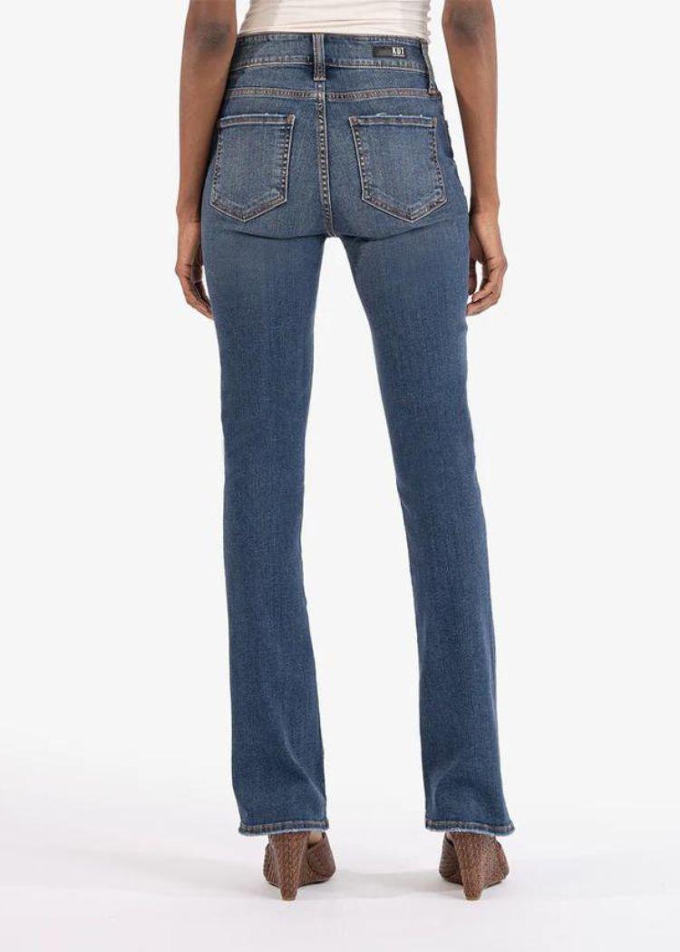 KUT Natalie High Rise Fab Ab Bootcut-Hand In Pocket