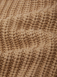 525 America Cate Sleeveless Sweater - Camel Heather-Hand In Pocket