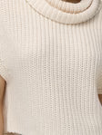 525 Cate Sleeveless Sweater - Cream