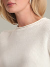 525 Daphne Cropped PO- Chalk-Hand In Pocket