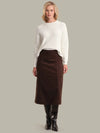 525 Daphne Cropped PO- Chalk-Hand In Pocket