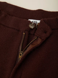 525 America Linden Sweater Pants - Chocolate Plum-Hand In Pocket