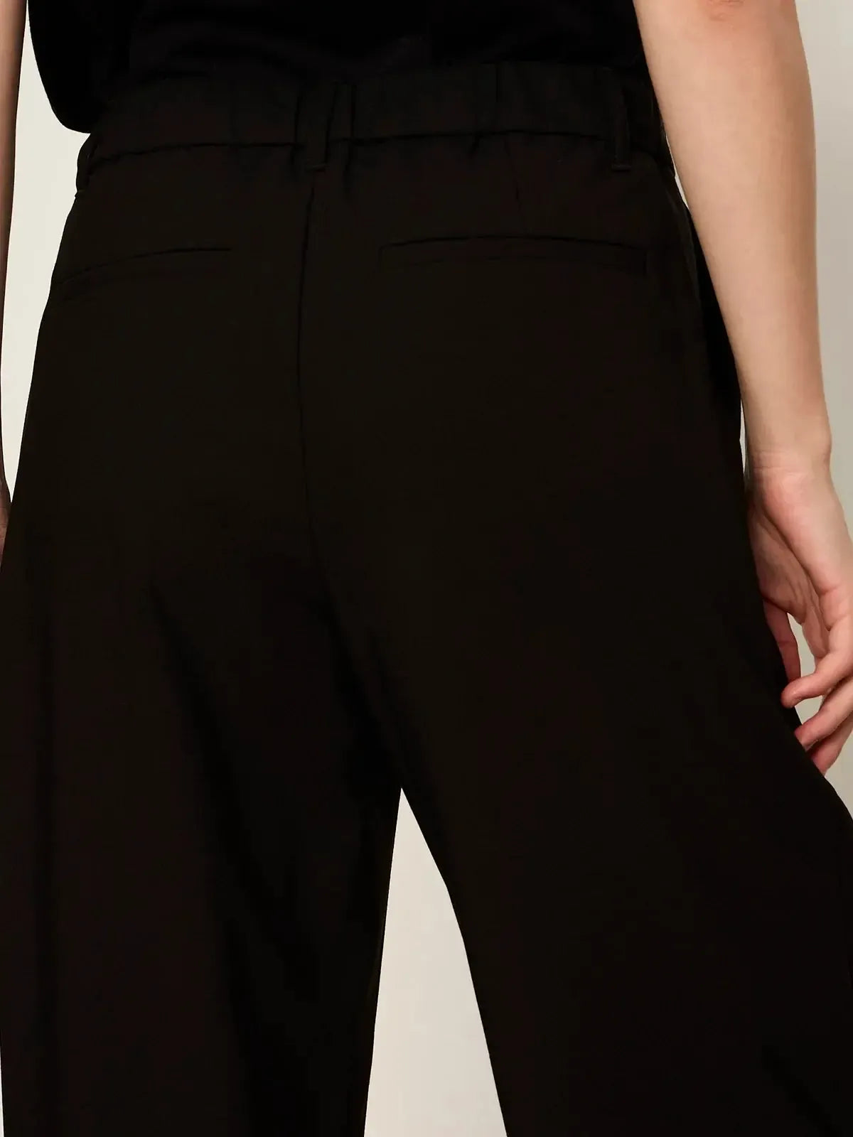 Sanctuary Eloise Trouser - Black-Hand In Pocket