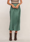 Heartloom Sheridan Skirt - Grass-Hand In Pocket