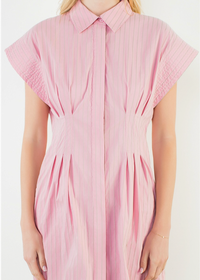 THML Arden Dress - Pink-Hand In Pocket