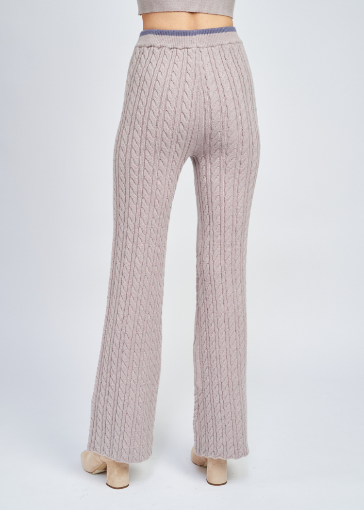 En Saison Nell Knit Pant - Midnight Grey***FINAL SALE***-Hand In Pocket