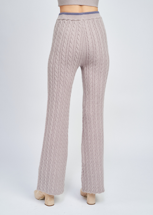 En Saison Nell Knit Pant - Midnight Grey***FINAL SALE***-Hand In Pocket