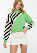 THML Adele Stripe Detail Sweater ***FINAL SALE***-Hand In Pocket