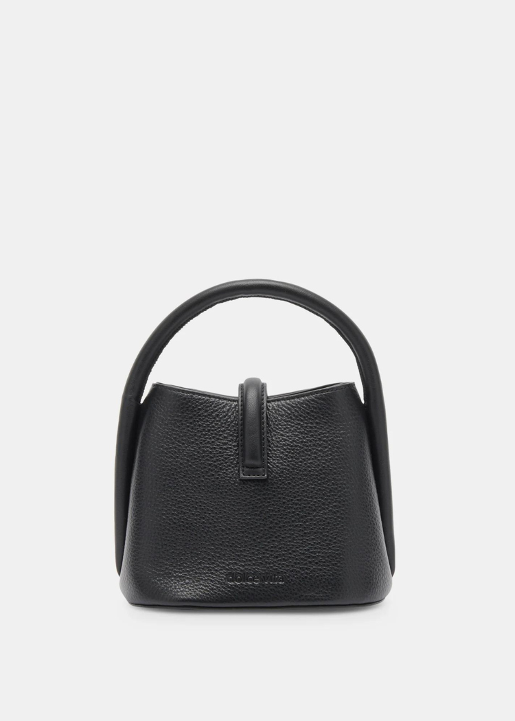 Dolce Vita Neve Convertible Crossbody-Black-Hand In Pocket
