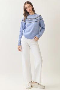 Maisie Sweater - Light Blue