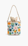 Foral Paradise Bucket Bag-Hand In Pocket