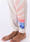 PJ Salvage Sun Stripe Banded Pant - Stone-Hand In Pocket