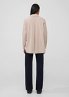 French Connection Striped Relaxed Popover-Hand In Pocket