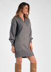 Amari Dress - Charcoal ***FINAL SALE***-Hand In Pocket