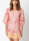Brooke Floral Print Dress-Hand In Pocket