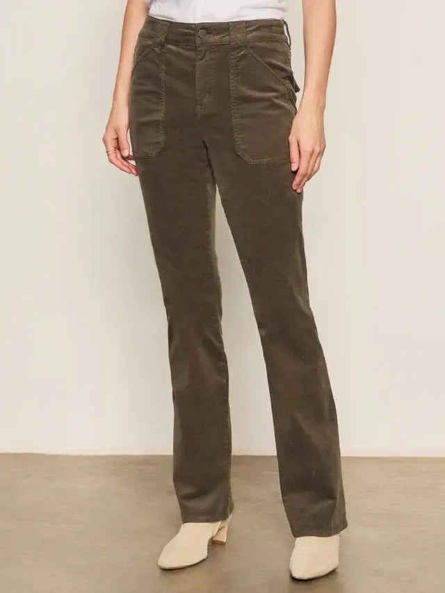 Sanctuary Corduroy Hayden Bootcut - Kalamata