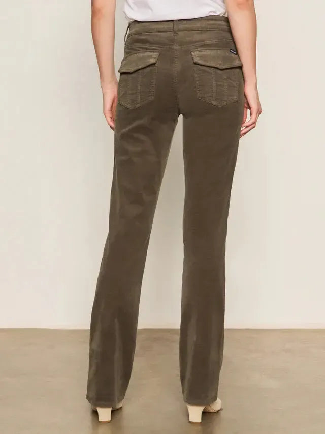 Sanctuary Corduroy Hayden Bootcut - Kalamata