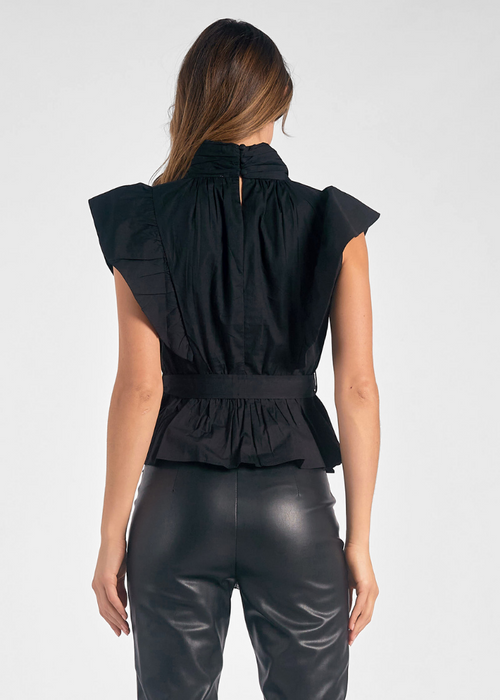 Avery Top - Black ***FINAL SALE***-Hand In Pocket