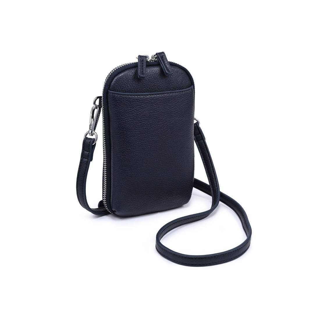 Karen Cell Phone Crossbody: Midnight-Hand In Pocket
