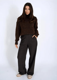 RD Style Louis Long Sleeve- Brown