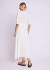 Berenice Riso Long Dress With Braid Detail-Hand In Pocket