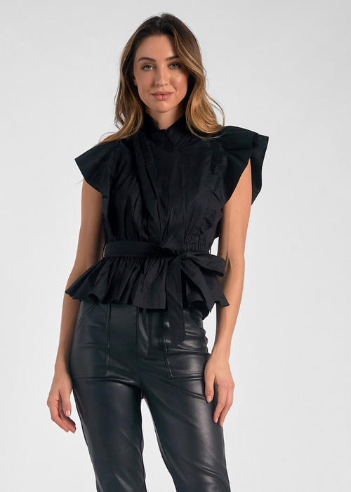 Avery Top - Black-Hand In Pocket