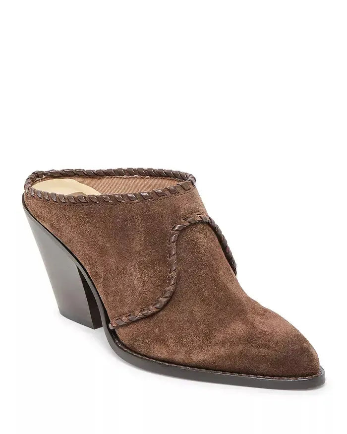 Dolce Vita Jolyn Suede Boots - Dk Brown Suede-Hand In Pocket