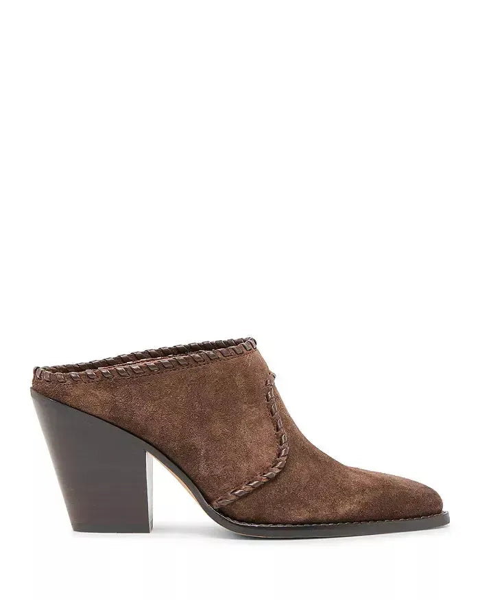 Dolce Vita Jolyn Suede Boots - Dk Brown Suede-Hand In Pocket