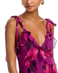 Steve Madden Adalina Dress -Rosette Pink-Hand In Pocket