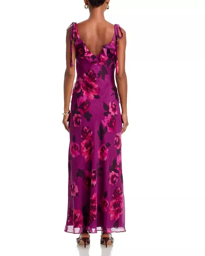 Steve Madden Adalina Dress -Rosette Pink-Hand In Pocket