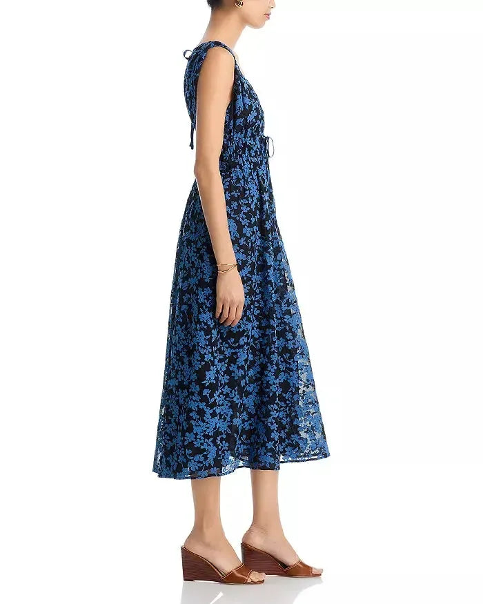 Rails Lilith Midi Dress- Midnight Floral-Hand In Pocket