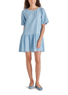 Steve Madden Abrah Dress - Azure Blue-Hand In Pocket