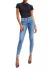 Good America Scuba Tee Bodysuit-Black ***FINAL SALE***-Hand In Pocket