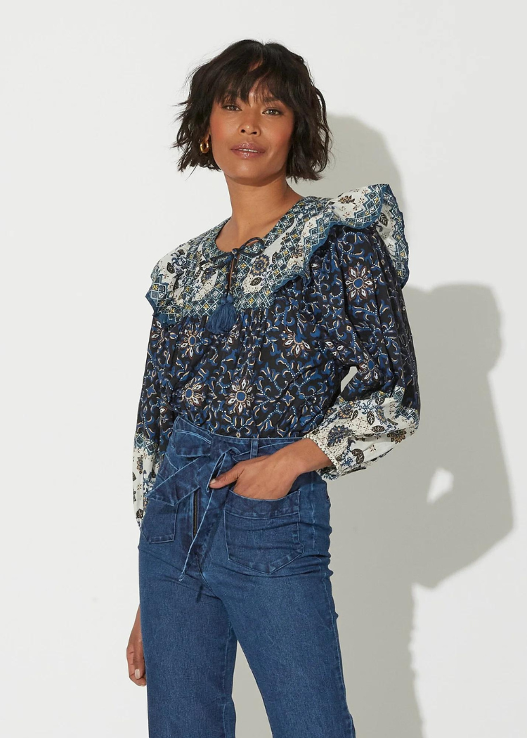 Cleobella Lina Blouse ***FINAL SALE***-Hand In Pocket