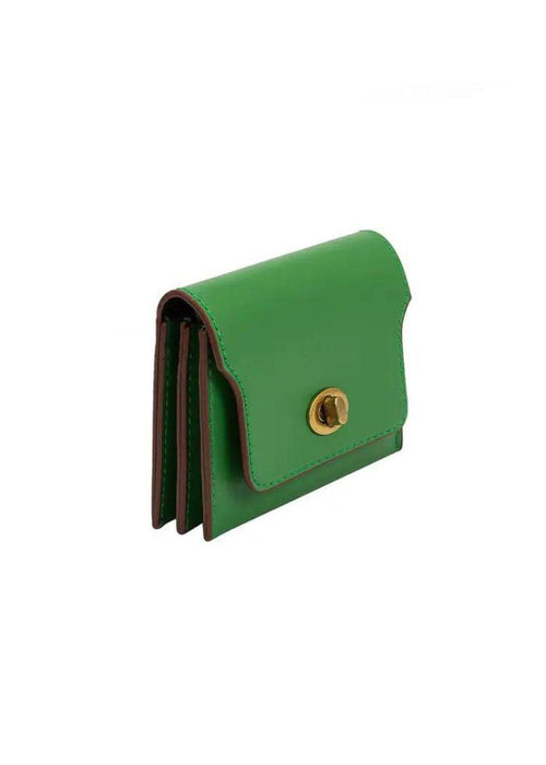 Melie Bianco Tara Card Case Wallet- Green-Hand In Pocket