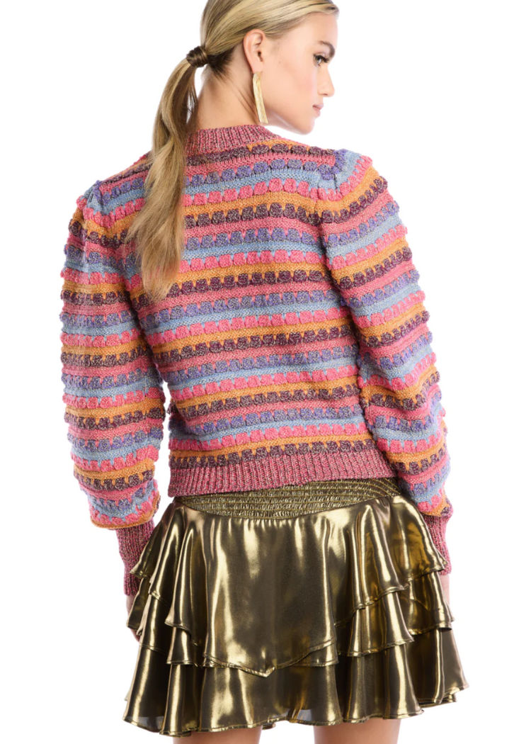 Allison Metallic Adelle Sweater ***FINAL SALE***-Hand In Pocket