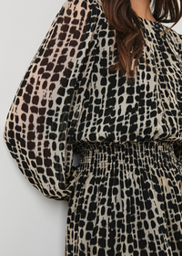 Rails Lanie Dress- Spotted Shibori-Hand In Pocket