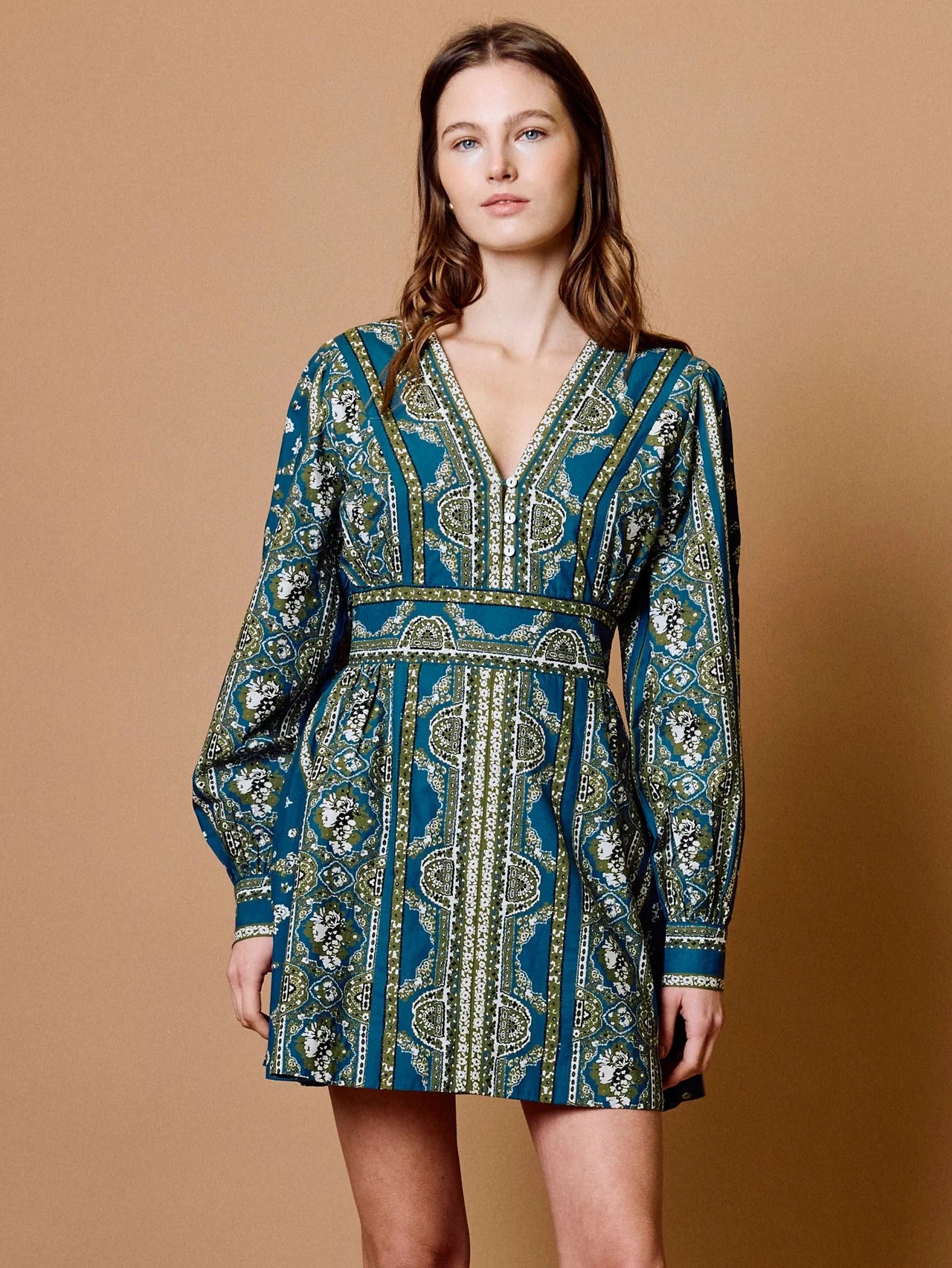 Cleobella Rosalind Mini Dress - Fioren Print
