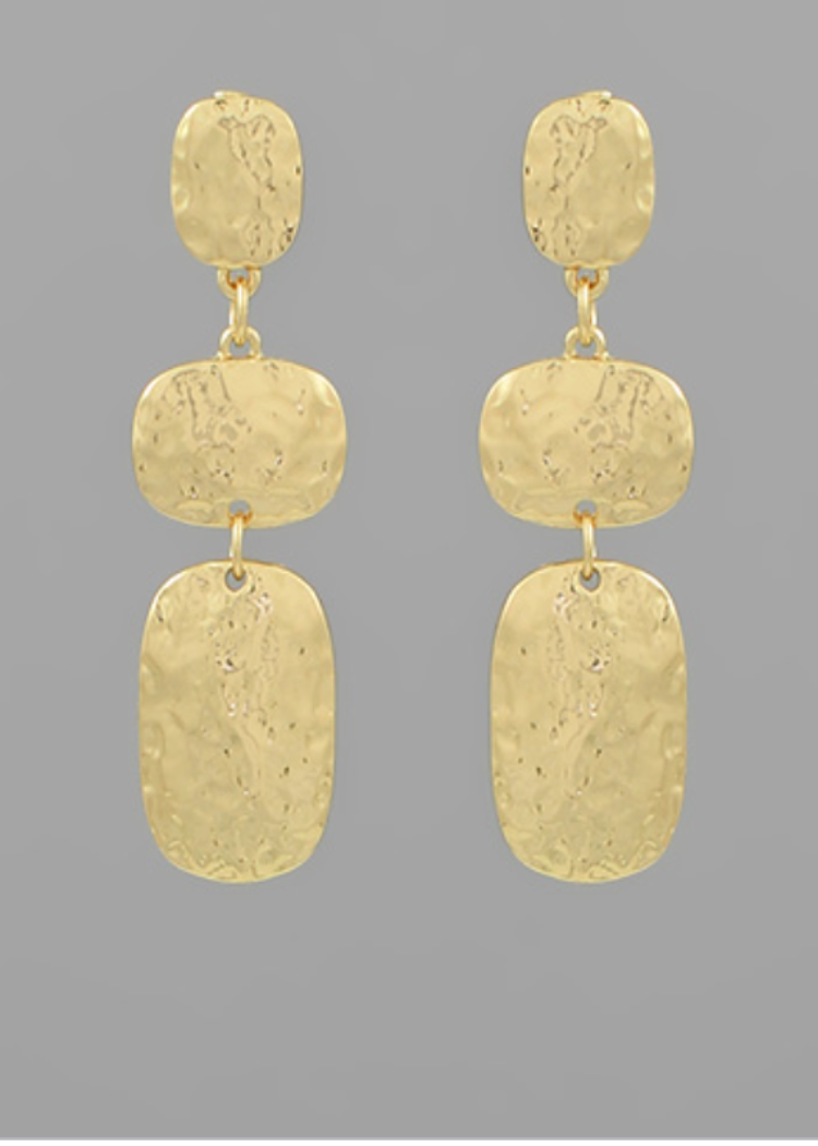 Ayla Drop Earrings- Gold-Hand In Pocket