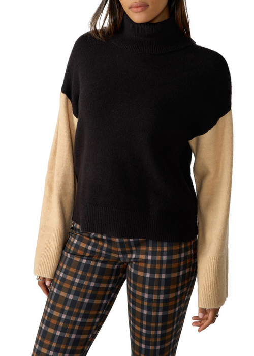 Sanctuary The Color Block Sweater-Hand In Pocket