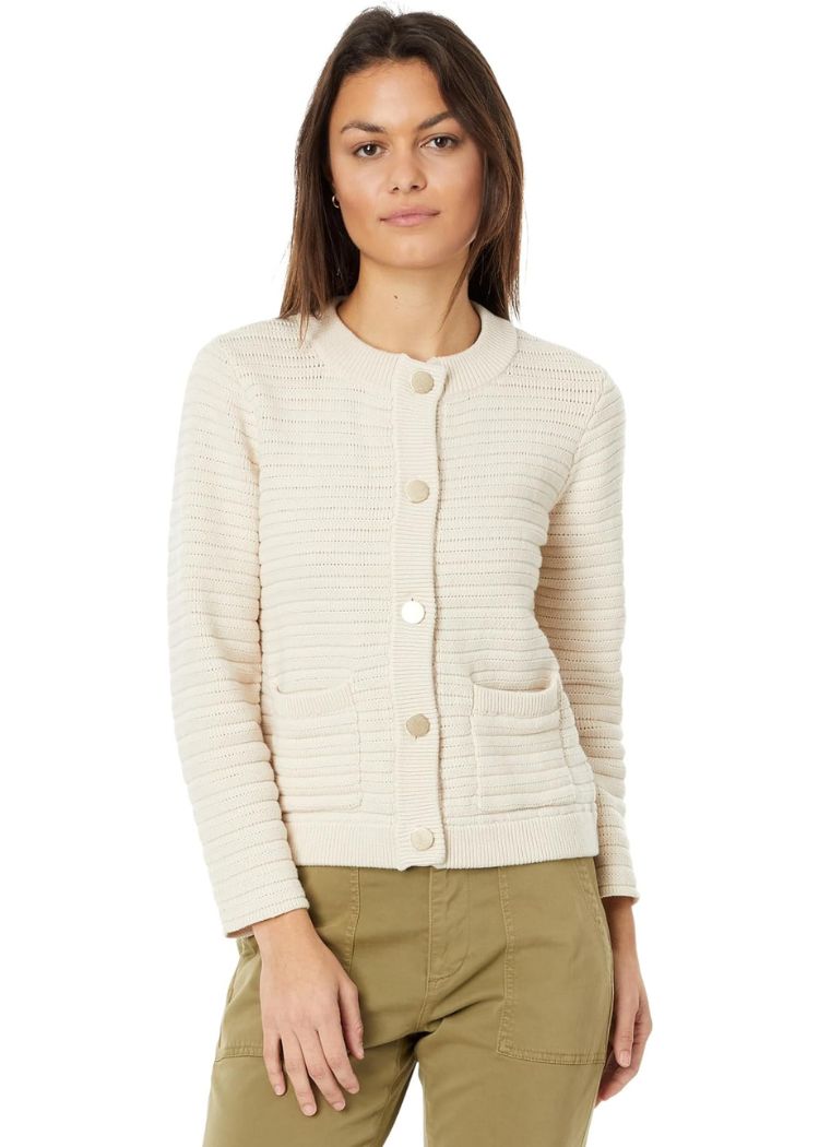 Sanctuary Knitted Jacket - Chalk ***FINAL SALE***-Hand In Pocket
