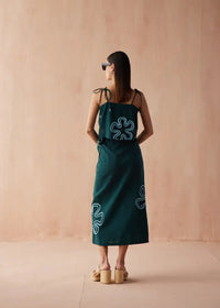 Omika Sammie Midi Skirt- Dragonfly-Hand In Pocket