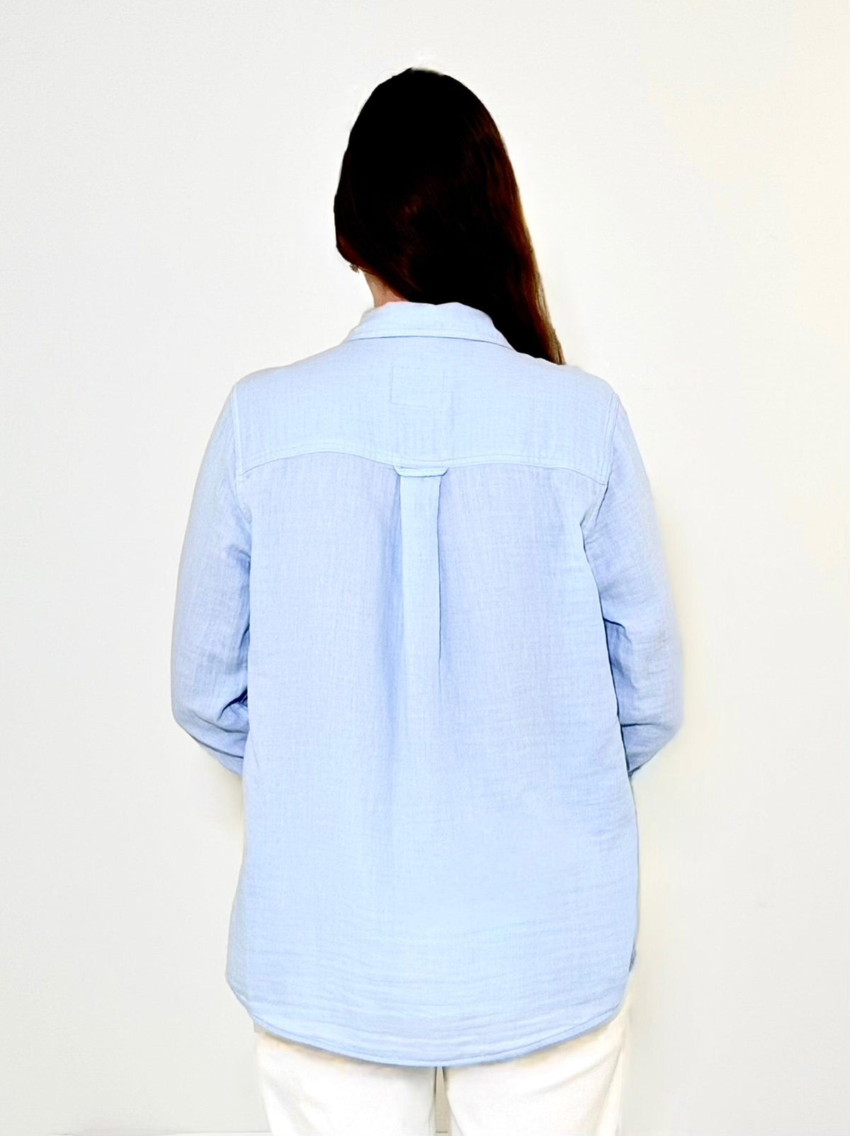 Rails Freeman Top - Bluebell-Hand In Pocket