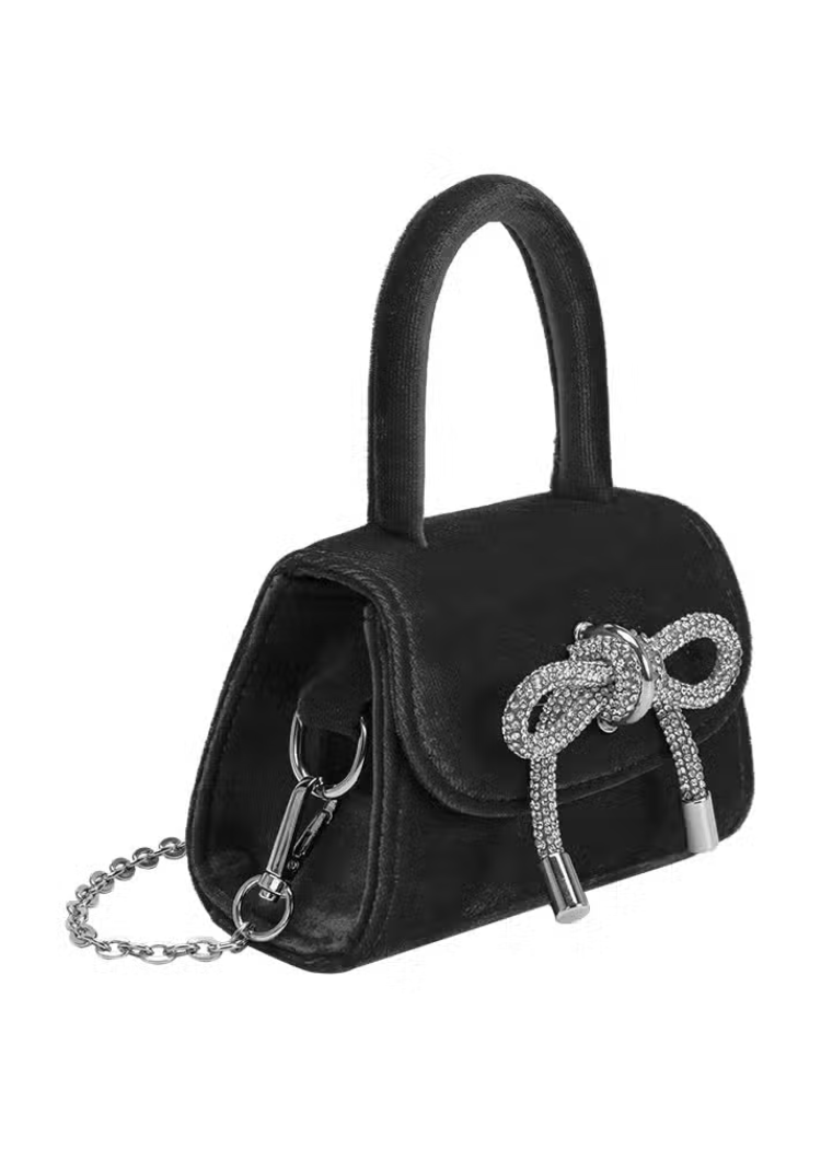 Melie Bianco Sabrina Mini Velvet Bag ***FINAL SALE***-Hand In Pocket